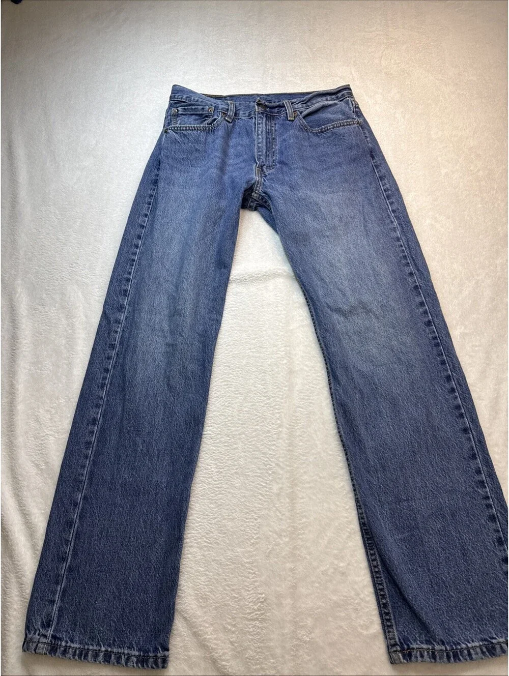 Levi's Premium Men's 555 Relaxed Straight Leg 32x34 Jeans (3487)
